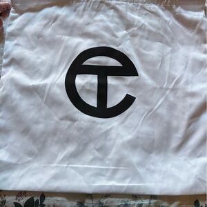 Telfar Large Dust Bag with Black Logo